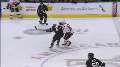 Eakin takes out the legs of Stajan