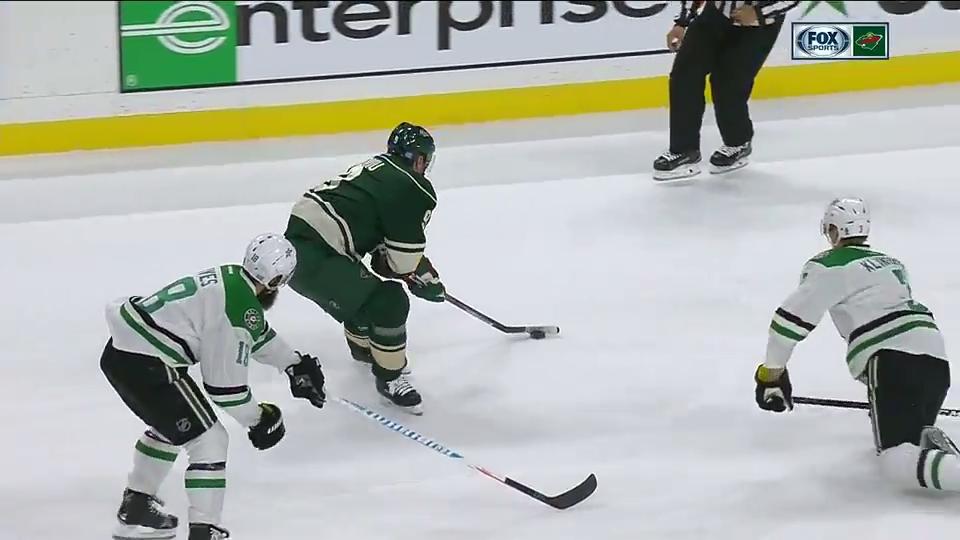 Koivu's toedrag freezes Klingberg for Wild goal