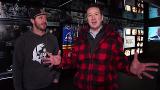 Ken Reid tours NHL Centennial Fan Experience with Mike Richards